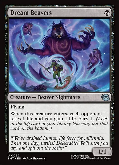 Dream Beavers (Foil) - Teenage Mutant Ninja Turtles