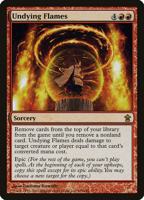 Undying Flames (Foil) - Saviors of Kamigawa