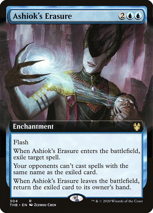 Ashiok's Erasure (Extended Art) - Theros Beyond Death