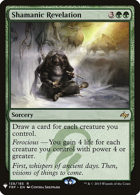 Shamanic Revelation - The List Reprints