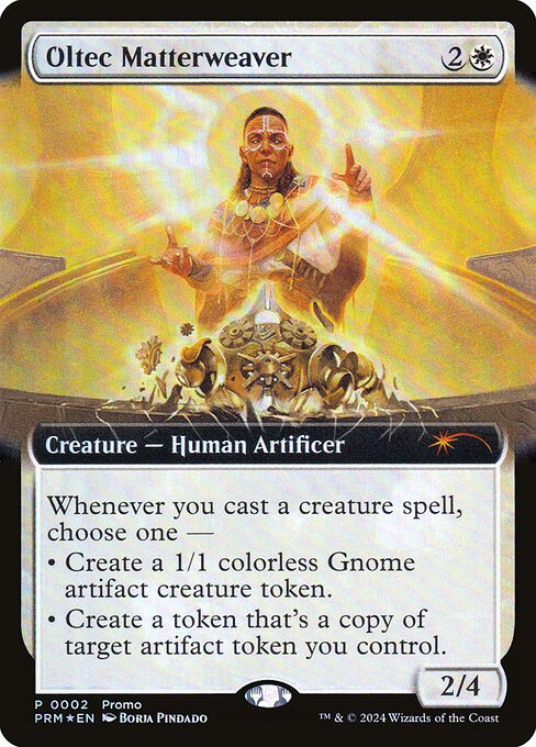 Oltec Matterweaver (Extended Art) (Foil) - Launch Party & Release Event Promos
