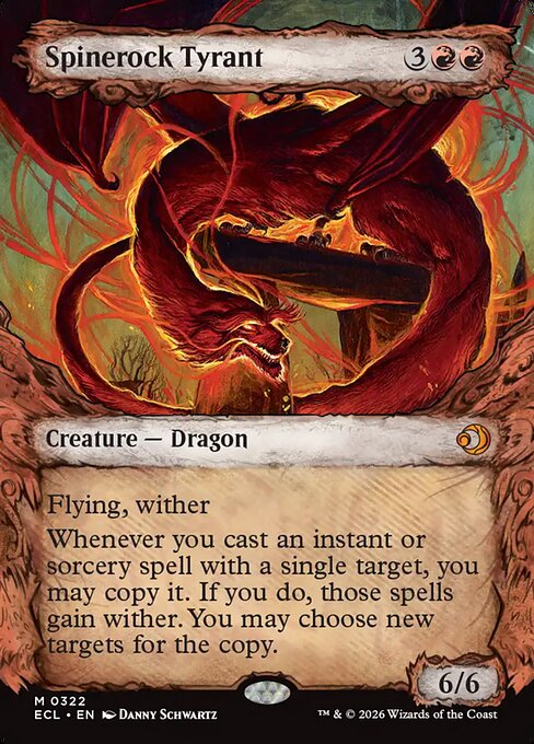 Spinerock Tyrant (0322) (Showcase) - Lorwyn Eclipsed