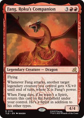 Fang, Roku's Companion - Avatar: The Last Airbender: Eternal-Legal