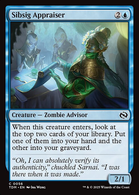 Sibsig Appraiser - Tarkir: Dragonstorm