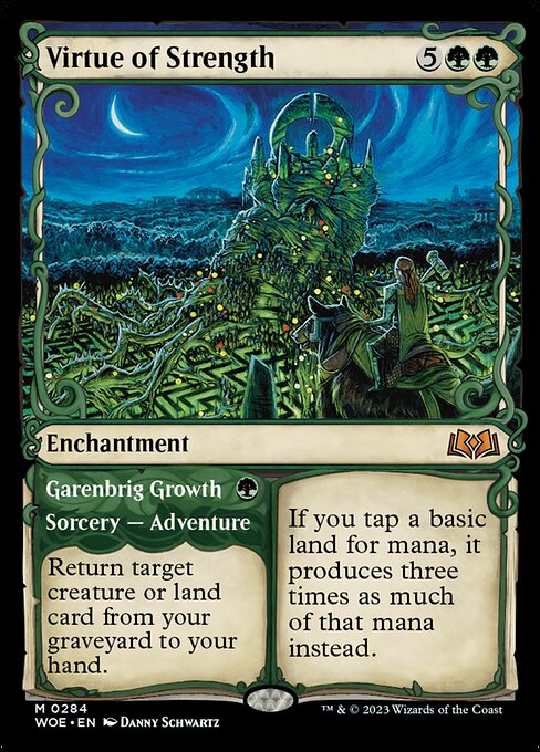 Virtue of Strength - Wilds of Eldraine