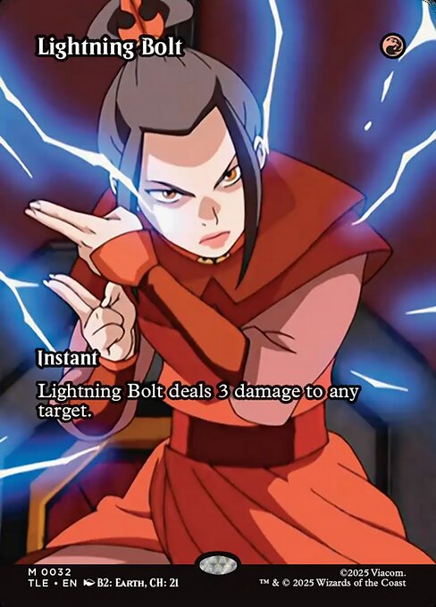 Lightning Bolt (Borderless) - Avatar: The Last Airbender: Eternal-Legal
