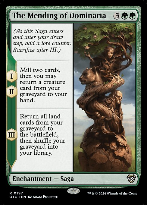 The Mending of Dominaria - Commander: Outlaws of Thunder Junction