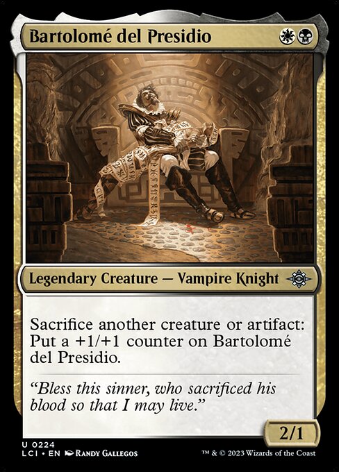 Bartolome del Presidio (Showcase) (Foil) - The Lost Caverns of Ixalan