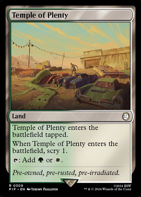 Temple of Plenty - Universes Beyond: Fallout