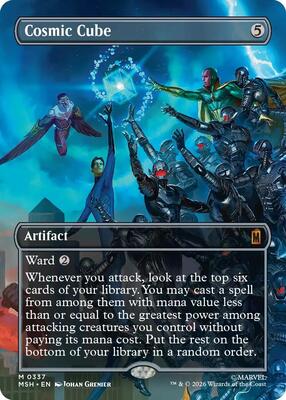 Cosmic Cube (Borderless) (0337) - Marvel Super Heroes