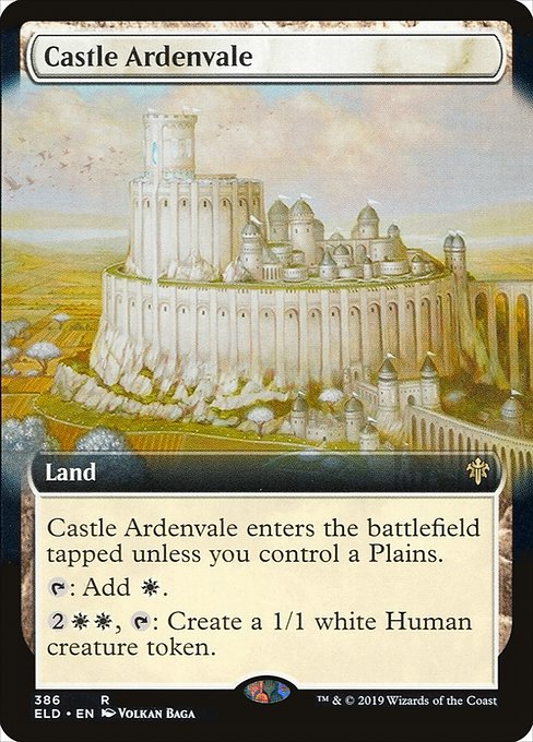 Castle Ardenvale (Extended Art) - Throne of Eldraine