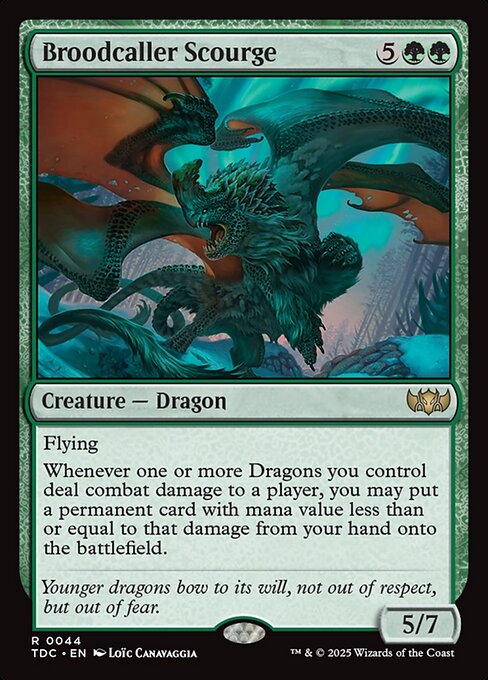 Broodcaller Scourge - Commander: Tarkir: Dragonstorm