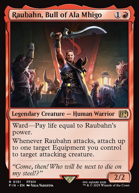 Raubahn, Bull of Ala Mhigo - FINAL FANTASY