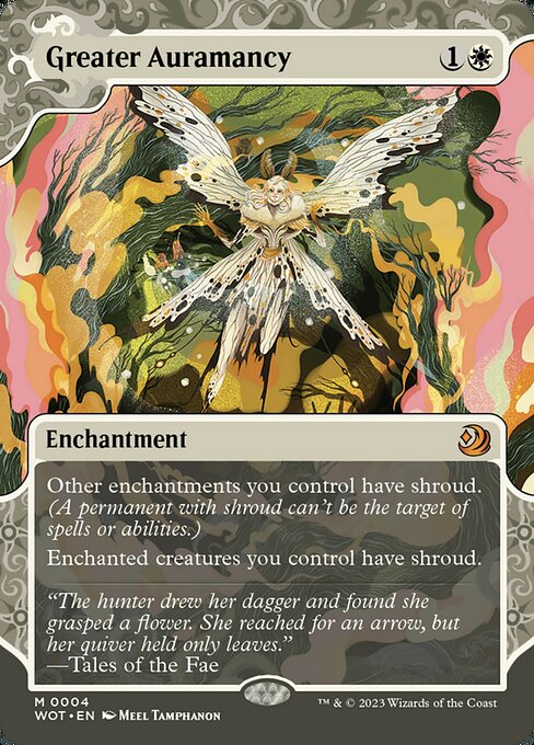 Greater Auramancy (Foil) - Wilds of Eldraine: Enchanting Tales