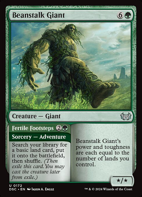 Beanstalk Giant - Commander: Duskmourn: House of Horror