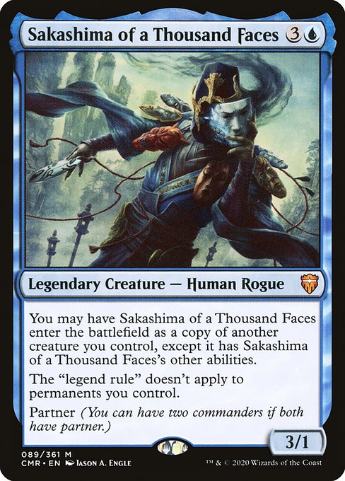 Sakashima of a Thousand Faces (Foil) - Commander Legends