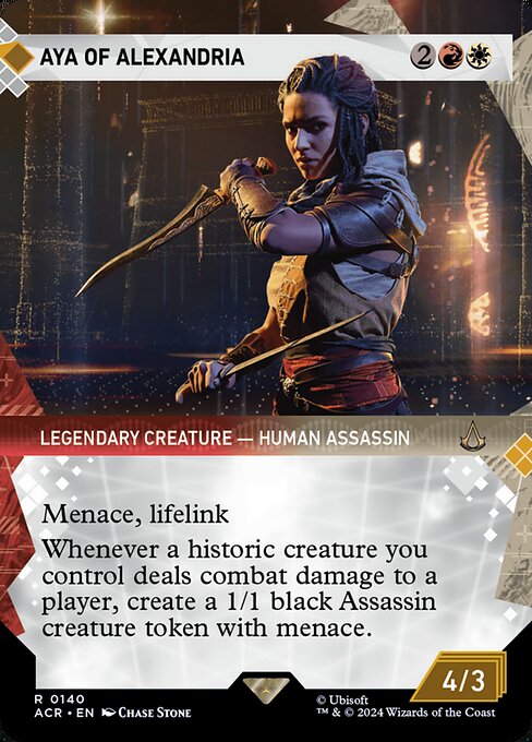 Aya of Alexandria (Showcase) - Universes Beyond: Assassin's Creed