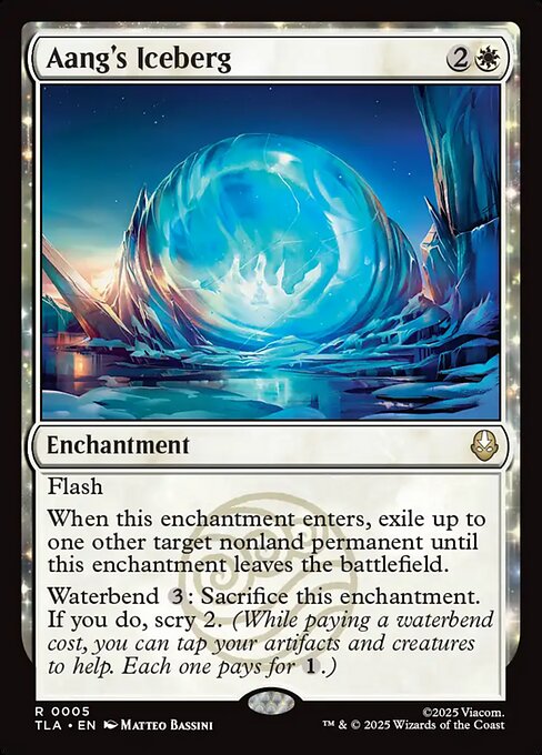 Aang's Iceberg (Foil) - Avatar: The Last Airbender