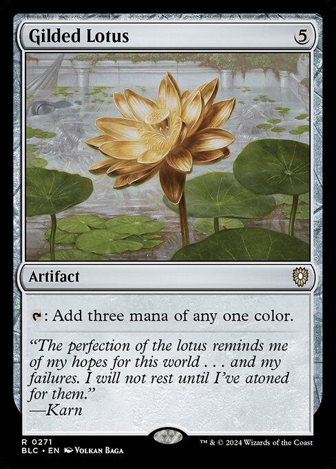 Gilded Lotus - Commander: Bloomburrow