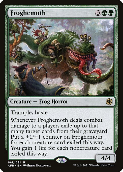 Froghemoth (Foil) - Adventures in the Forgotten Realms