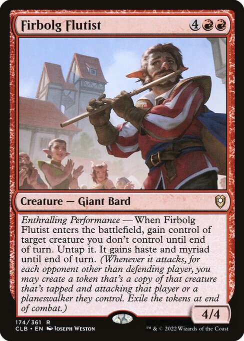 Firbolg Flutist - Commander Legends: Battle for Baldur's Gate