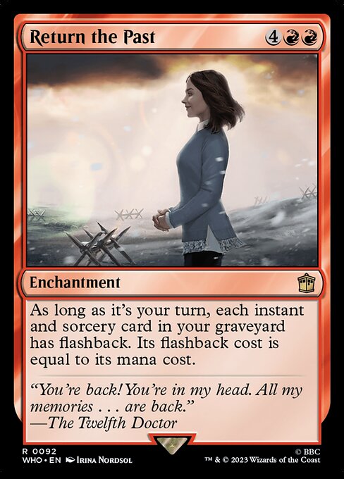 Return the Past (Foil) - Universes Beyond: Doctor Who