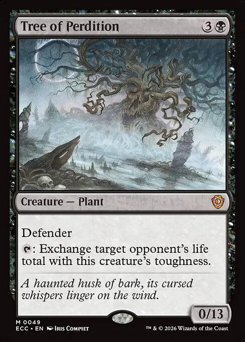Tree of Perdition - Commander: Lorwyn Eclipsed