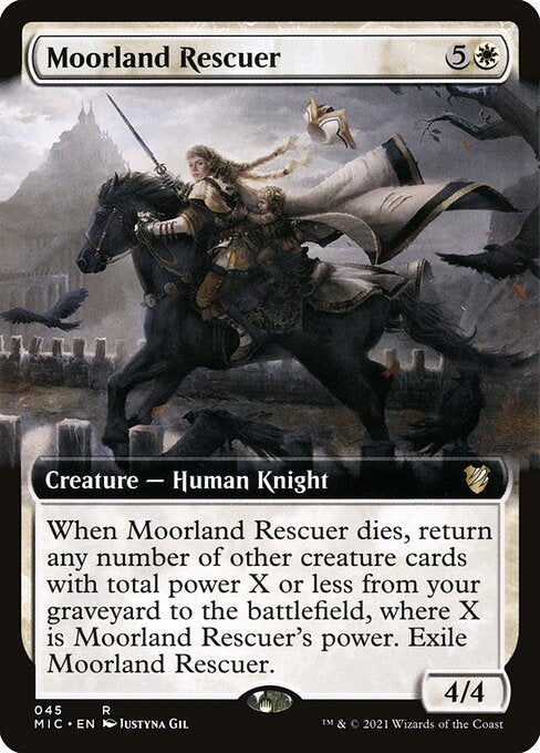 Moorland Rescuer (Extended Art) - Commander: Innistrad: Midnight Hunt