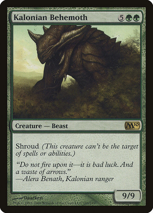 Kalonian Behemoth - Magic 2010 (M10)