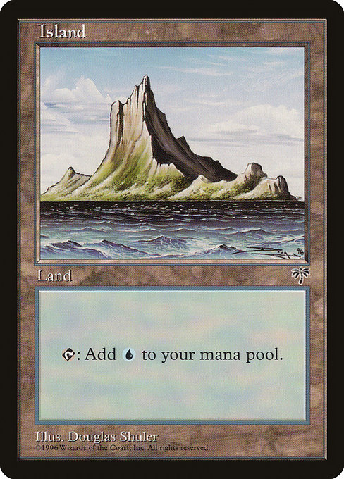 Island (Off-Center Spire) - Mirage