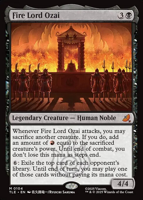 Fire Lord Ozai - Avatar: The Last Airbender: Eternal-Legal