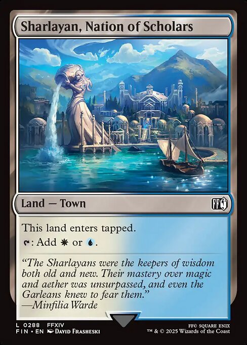 Sharlayan, Nation of Scholars (Foil) - FINAL FANTASY