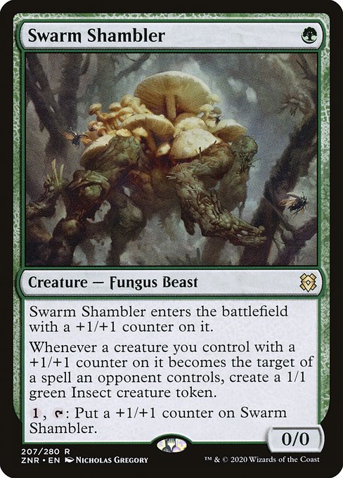 Swarm Shambler (Foil) - Zendikar Rising