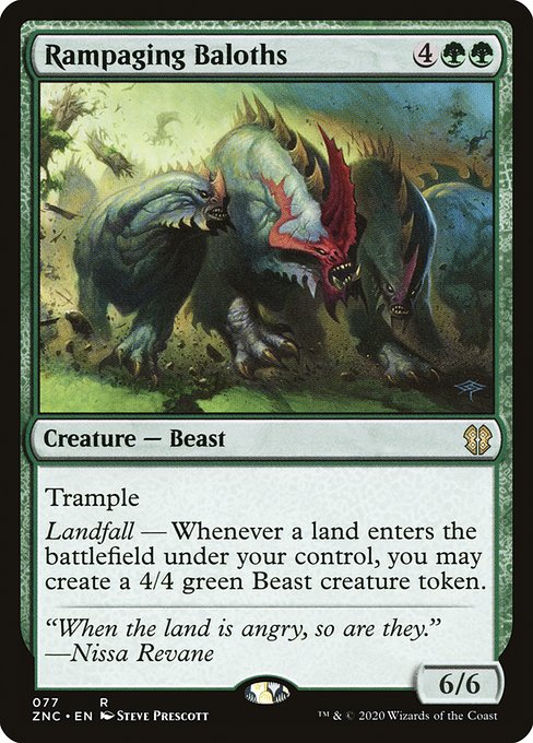 Rampaging Baloths - Commander: Zendikar Rising