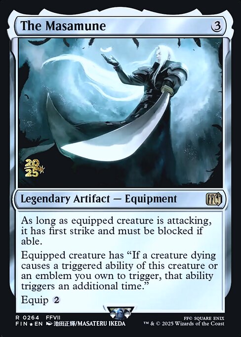 The Masamune - Prerelease Cards