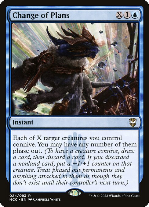 Change of Plans - Commander: Streets of New Capenna