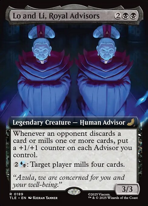 Lo and Li, Royal Advisors (Extended Art) - Avatar: The Last Airbender: Eternal-Legal