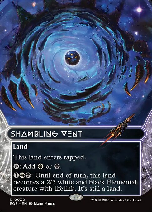 Shambling Vent (0038) (Borderless) - Edge of Eternities: Stellar Sights