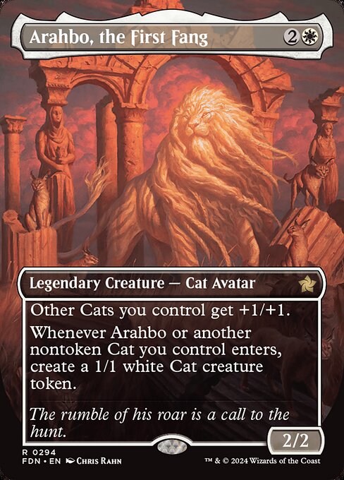 Arahbo, the First Fang (Borderless) - Foundations