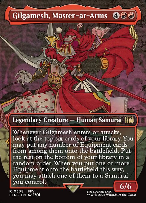 Gilgamesh, Master-at-Arms (Borderless) (Foil) - FINAL FANTASY