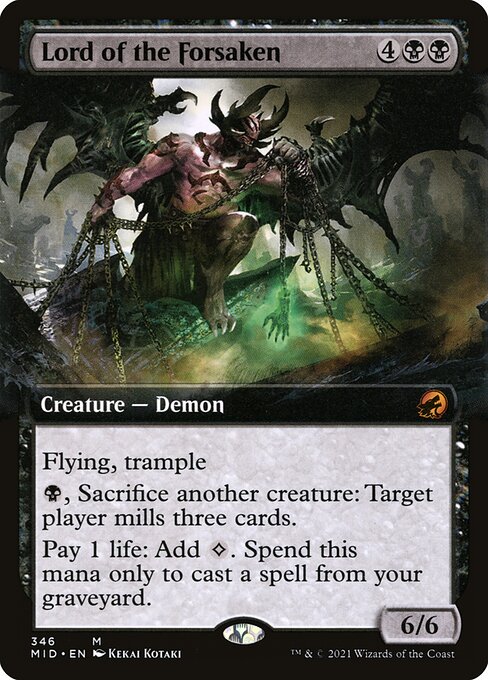 Lord of the Forsaken (Extended Art) - Innistrad: Midnight Hunt