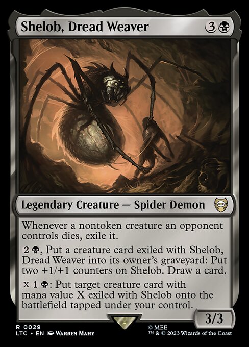 Shelob, Dread Weaver - Commander: The Lord of the Rings: Tales of Middle-earth