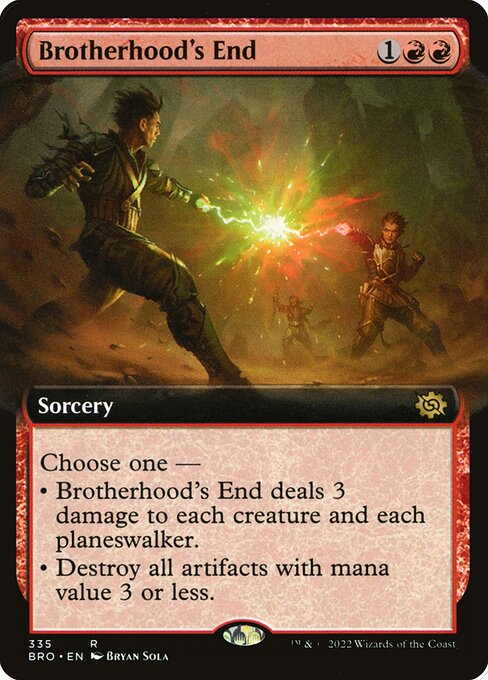 Brotherhood's End (Extended Art) - The Brothers' War