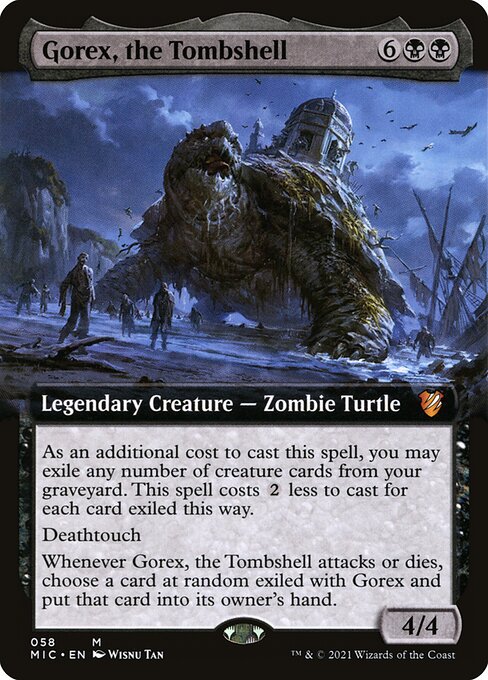 Gorex, the Tombshell (Extended Art) - Commander: Innistrad: Midnight Hunt