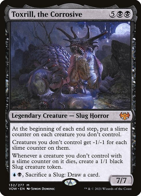 Toxrill, the Corrosive (Showcase) - Innistrad: Crimson Vow