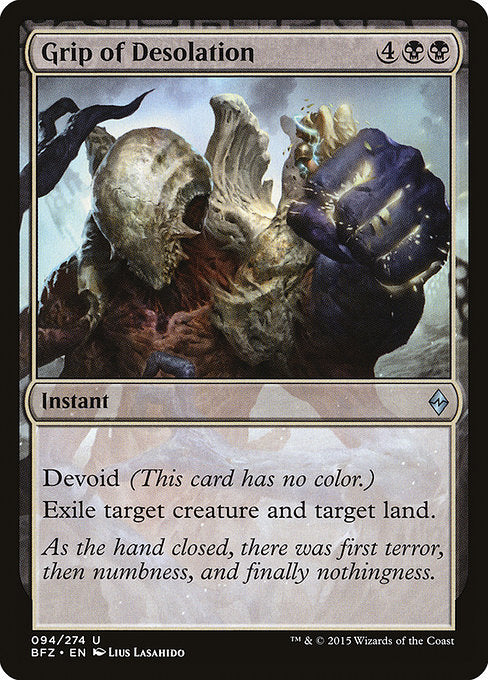 Grip of Desolation - Battle for Zendikar