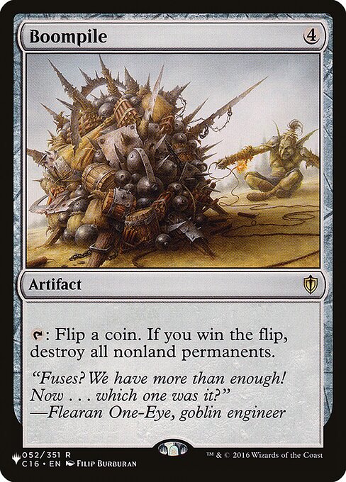 Boompile - The List Reprints
