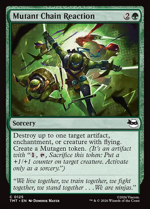 Mutant Chain Reaction (Foil) - Teenage Mutant Ninja Turtles
