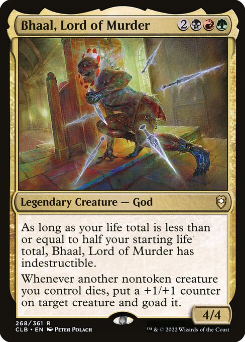 Bhaal, Lord of Murder - Commander Legends: Battle for Baldur's Gate