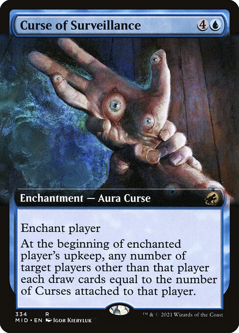Curse of Surveillance (Extended Art) - Innistrad: Midnight Hunt